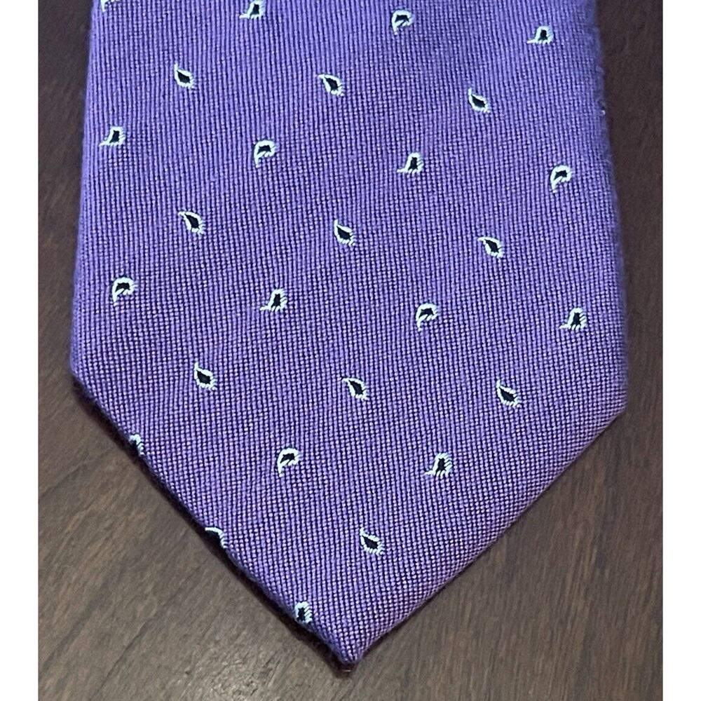 Aristo Ties Sydney Purple 100% Cotton Men’s Neck Tie Made In China